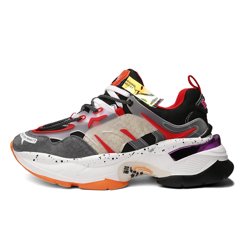 Стильные мужские кроссовки для бега INS легкие уличные папы атлетические