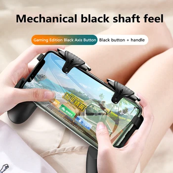 

F01 Plastic Phone Gamepad Joystick For PUBG Mobile Gaming Trigger Fire Button L1R1 Shooter Controller Eating Chicken Artifact