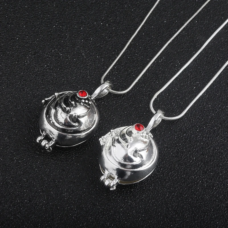 Mystic Vervain Locket Pendant Necklace for Women and Men Jewelry