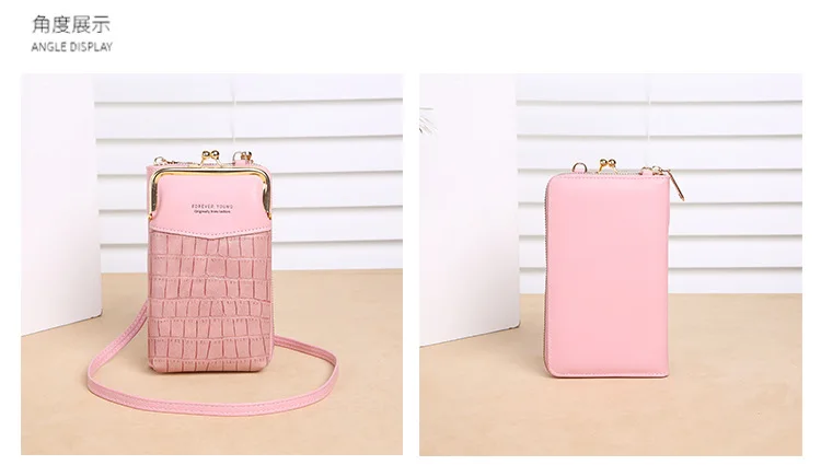 da moda com zíper horizontal para mulheres,