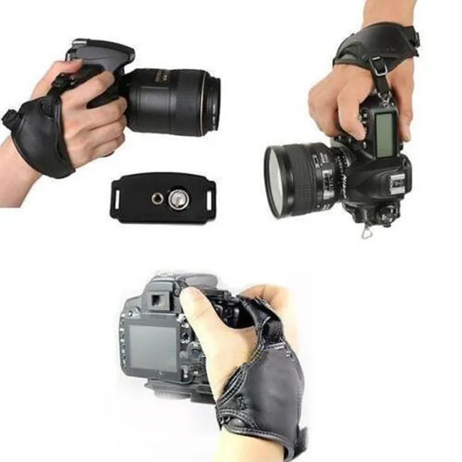 DSLR камера на запястье Горячая Мода Canon универсальная ручка кожаный ремешок для камеры Pentax ручка на запястье ремешок аксессуары