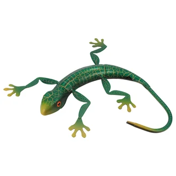 

1Pc Metal Gecko 3D Wall Art Sculpture Decor Indoor Outdoor Hanging Ornament