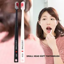 2 шт. экологичный узор сердца Антибактериальный уход за полостью рта чистый отличный прочный PP тело и PBT волосы пара зубная щетка