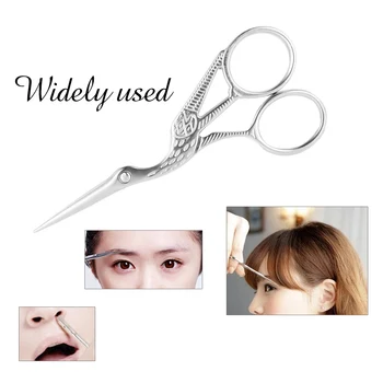 

Stainless Steel Stork Scissor Makeup Sewing Scissor DIY Sharp Tip Scissor Crafting Tool Small Shear