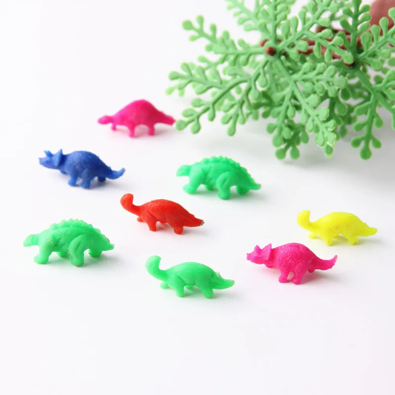 Hot Selling 1 Box 60 PCs Bubble Water Expansion Creative Educational Toy Queer Cool Children Embryonated Egg Dinosaur Eggs