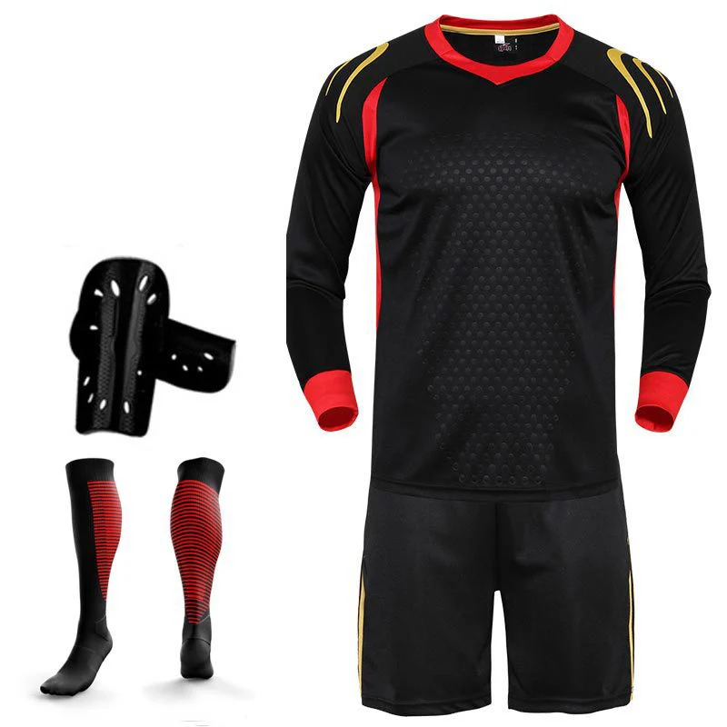 Football Jersey + shorts + pants adult & child soccer training suit tracksuit Sportswear 3-in-1 set shirts + socks + shin guards Football Jersey + shorts + pants adult & child soccer training suit tracksuit Sportswear 3-in-1 set shirts + socks + shin guards