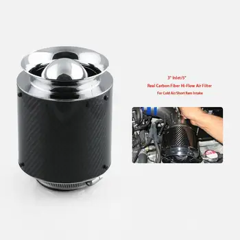 

3" Inlet /5" Carbon Fiber Look Air Flow Filter for Cold Air/Short Ram Intakes intake air filter For Cold Air/Short Ram Intaker30