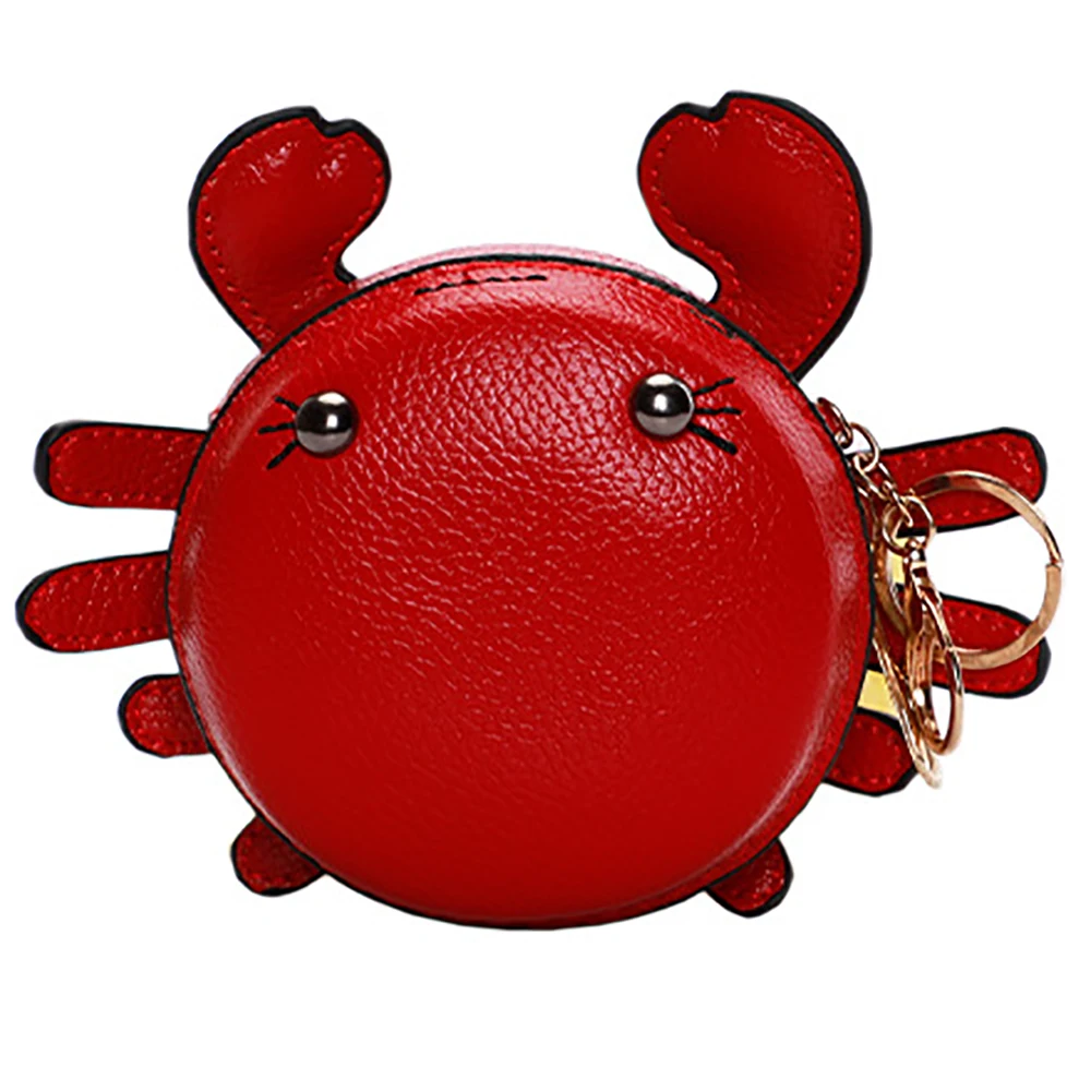 2021 Women Cute Little Crab Bags Female Luxury Designer Shoulder Packages Cartoon Doll Mori Girl Chain Key Case Crossbody Pack