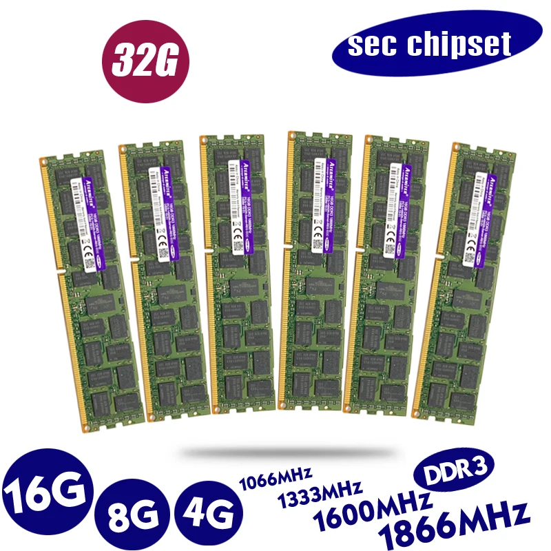 Atermiter X79 комплект материнской платы с LGA2011 комбо Xeon E5 2689 процессор 2 шт x 8 ГБ = 16 Гб памяти DDR3 ram 1600 МГц PC3 12800R PCI-E