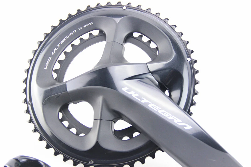 Shimano Ultegra Hollowtech Ii для езды на велосипеде Fc R8000 R8000(2x11 равных угловых скоростей) 165 мм 170 мм 172,5 мм 175 В переменного тока, 50-34 T 52-36 T 53-39 T