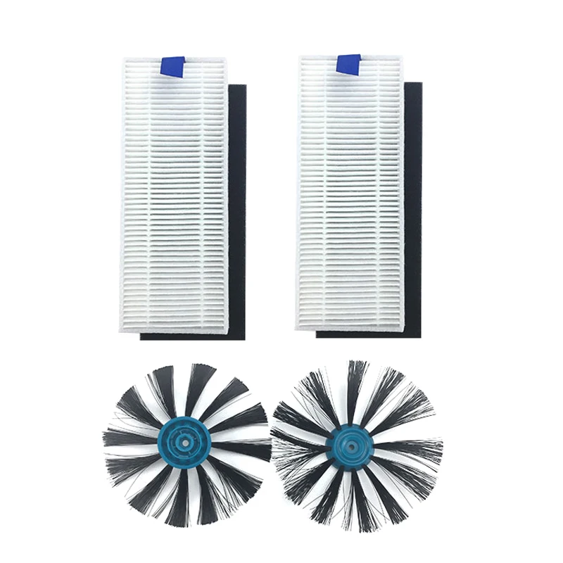 

4Pcs for Bissell EV675 Multi Surface Robotic Vacuum Edge Brushes and Filter