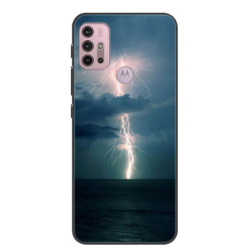 Fashionable Soft Silicone Back Cover Phone Case - Fits 6.5'' Models