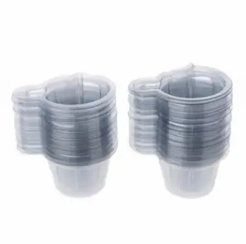100PCS 40ML Plastic Disposable Cups 1