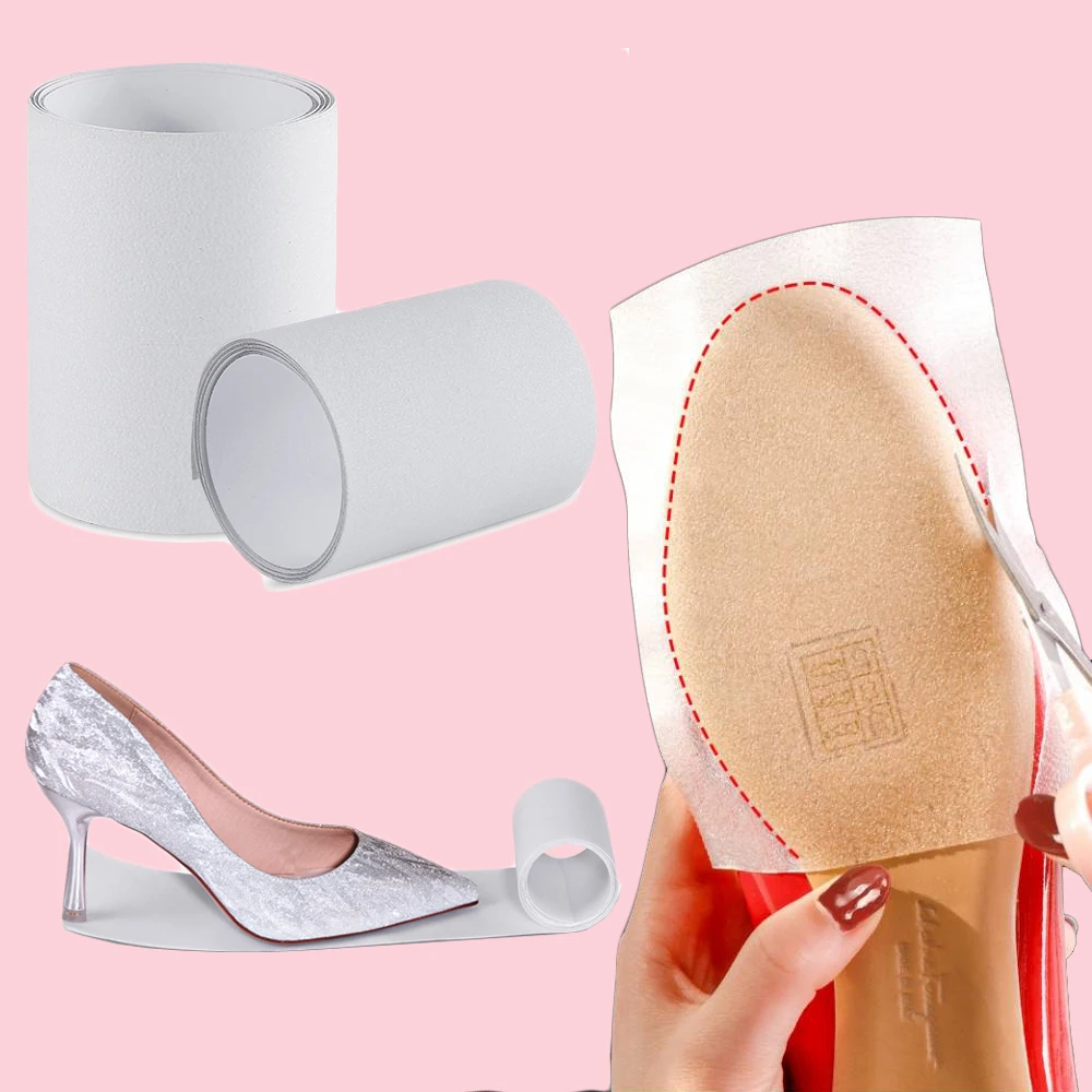 Sole Protector for High Heels Shoes for Women Sandals Outsole Insoles Self-Adhesive Ground Grip Non-Slip Shoe Repair Stickers