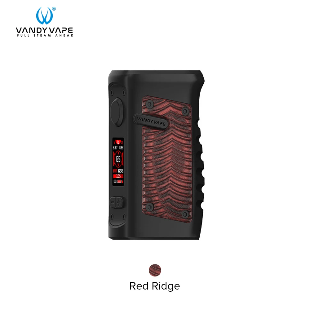 Red Ridge Vandy Vape Jackaroo Mod 21700 коробка мод IP67 водонепроницаемый дизайн для JACKAROO танк атомайзер электронная сигарета Vape мод VS Swell - Цвет: Red Ridge