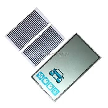 

20PCS/lot Keychain A93 LCD display Screen Zebra Paper for 20 PCS Russian Car Alarm Two-way LCD Remote Control Key starline A93