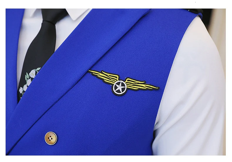 Новое платье жилеты для мужчин Epaulet Air Less Жилет двубортный Рабочая форма костюмы с жилетом Повседневная приталенная жилетка Homme 5XL