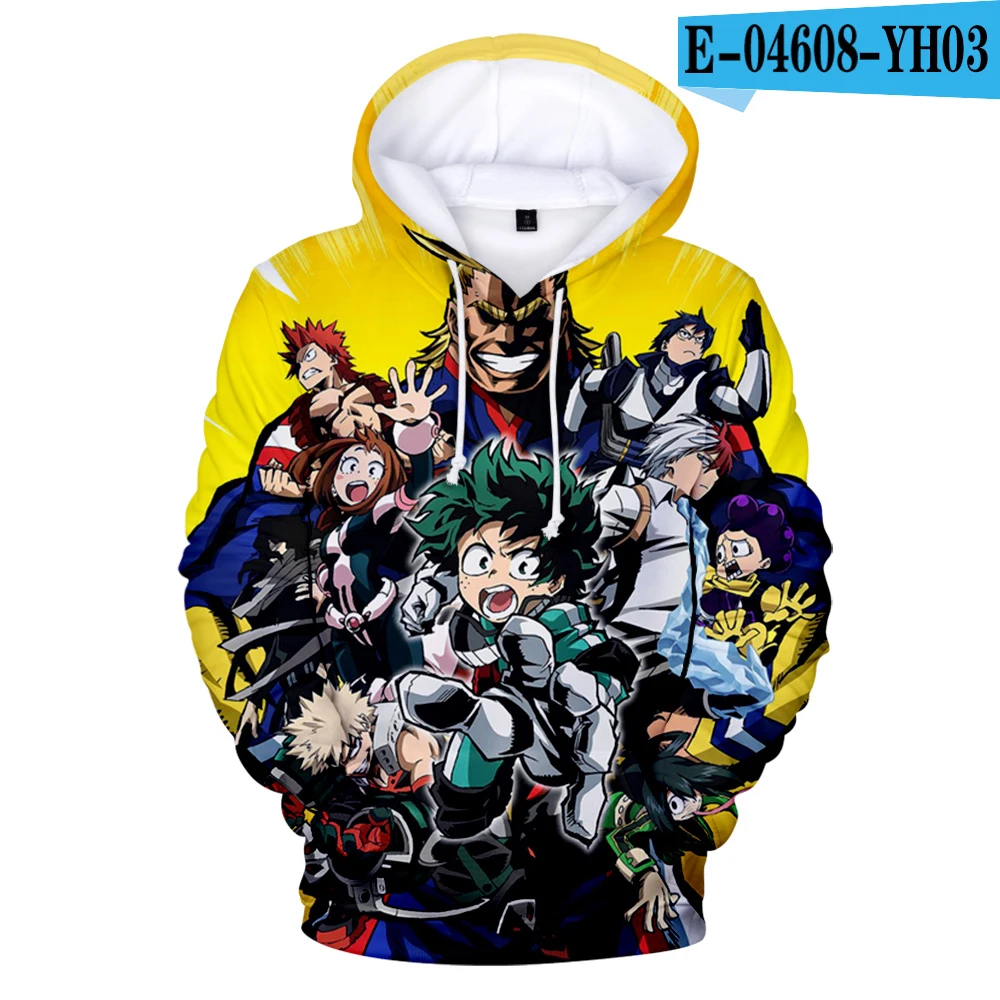 3D Детские толстовки для взрослых Boku No/My Hero Academy Midoriya izku Deku, косплей, персональный мужской свитер для мальчиков, толстовки, детская одежда - Цвет: 3D