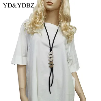 

New Necklace Jewelry for Women Hip hop Punk Style Vintage Rubber Jewelry Gold Chain Art Handmade Quality Necklaces collares Foam