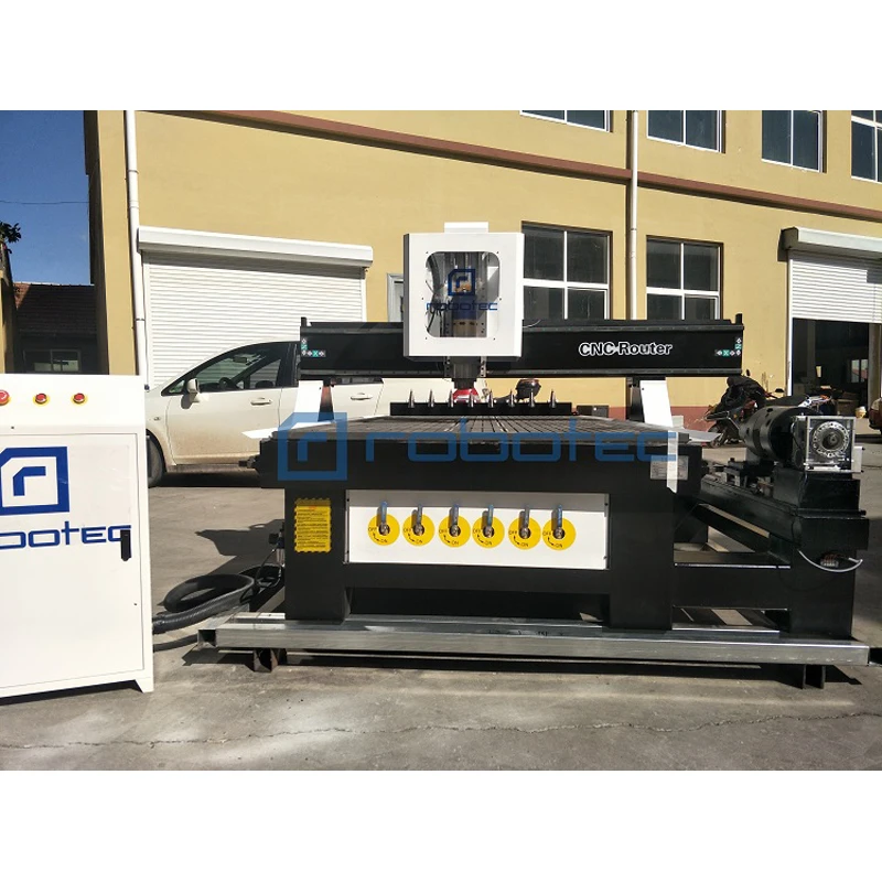 

Hot 4 axis act woodworking machine 1325 atc competitive price ATC auto tool changer CNC router for wood and panel processing