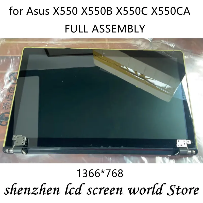 Оригинальный ЖК-дисплей 15 6 дюйма для Asus X550 X550B X550C X550CA X550CC X550V замена верхней