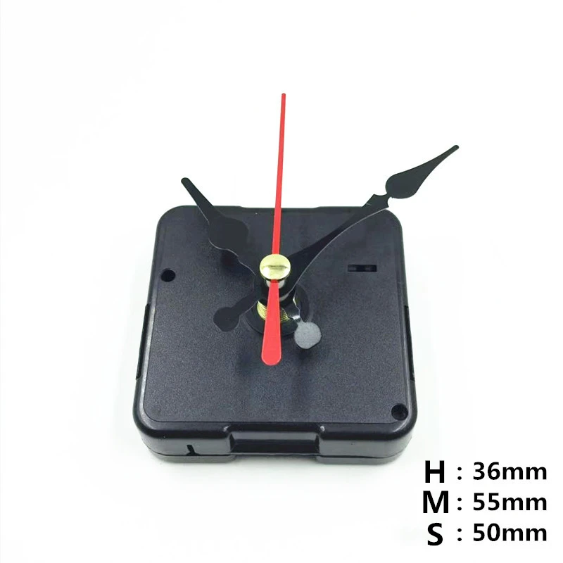 1 set Hanging DIY Quartz repair Movement Clock Mechanism Parts Quartz Watch Silent Wall Clock Movement with needles 