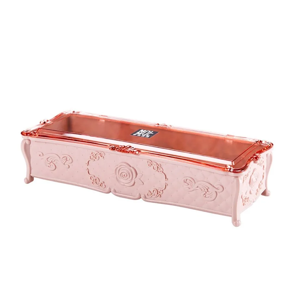 Transparent chopsticks box with lid kitchen plastic chopsticks tubeware chopsticks drain storage box Kitchen chopsticks cage