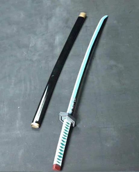 Kimetsu no Yaiba Sabito Nichirin Blade Косплей Реплика Подставка для меча