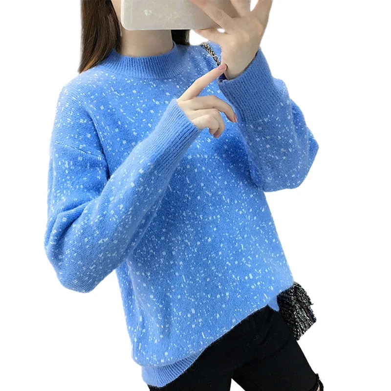 New Women Women's Sweater 2019 Winter Clothes For Women Autumn And Winter Loose Ins Fashion Wave Pullover Sweaters New Women Women's Sweater 2019 Winter Clothes For Women Autumn And Winter Loose Ins Fashion Wave Pullover Sweaters