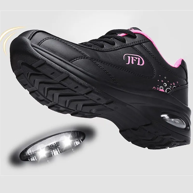 non slip black trainers