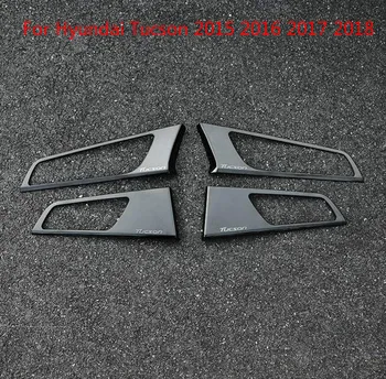 

Car Stainless Steel Inner Door Handle Cover Bezel Garnish Trim Inside Frame Bowl Catch For Hyundai Tucson 2015 2016 2017 2018
