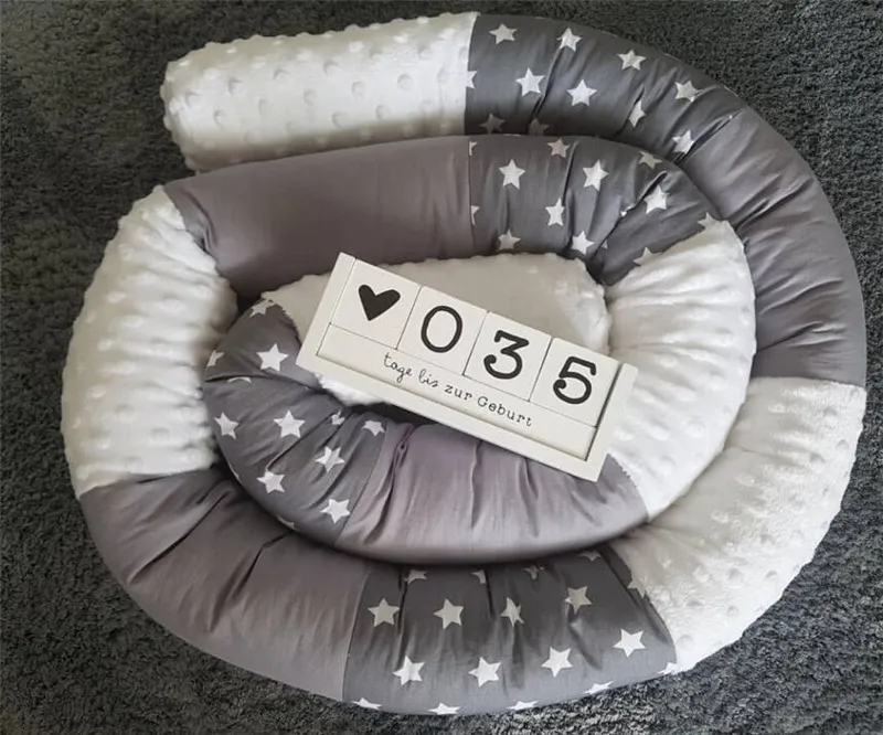 250 см детская кроватка бампер в кроватку для украшение в детскую комнату кроватка Подушка-крокодил детская кроватка бампер Детская кровать бампер Защита детская кровать украшение