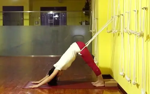 Цветная настенная веревка для йоги iyengar, подвесная веревка для йоги, Вспомогательная веревка, антигравитационная воздушная веревка для йоги, гамак для йоги, подвесная веревка