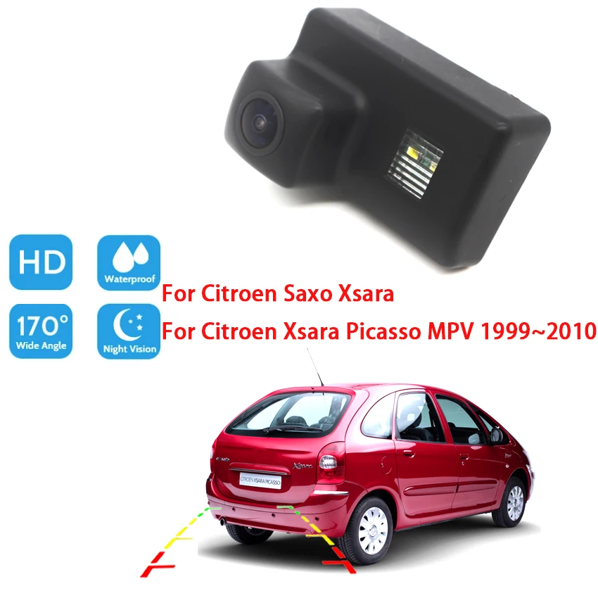 

Car Reverse Parking Camera For Citroen Saxo Xsara For Citroen Xsara Picasso MPV 1999-2010 Vision Waterproof high quality RCA