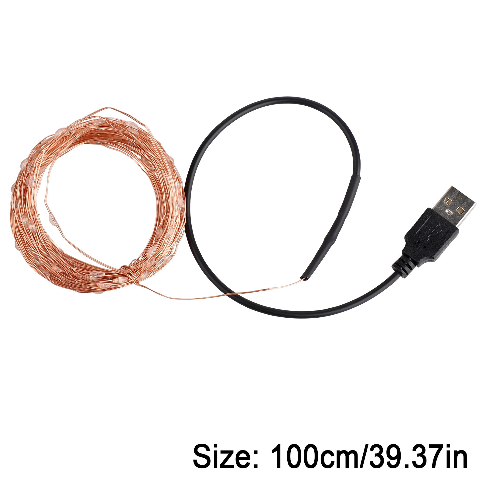 10 м 100LED строка светильник USB на Рождество и Хеллоуин Вечерние Водонепроницаемый