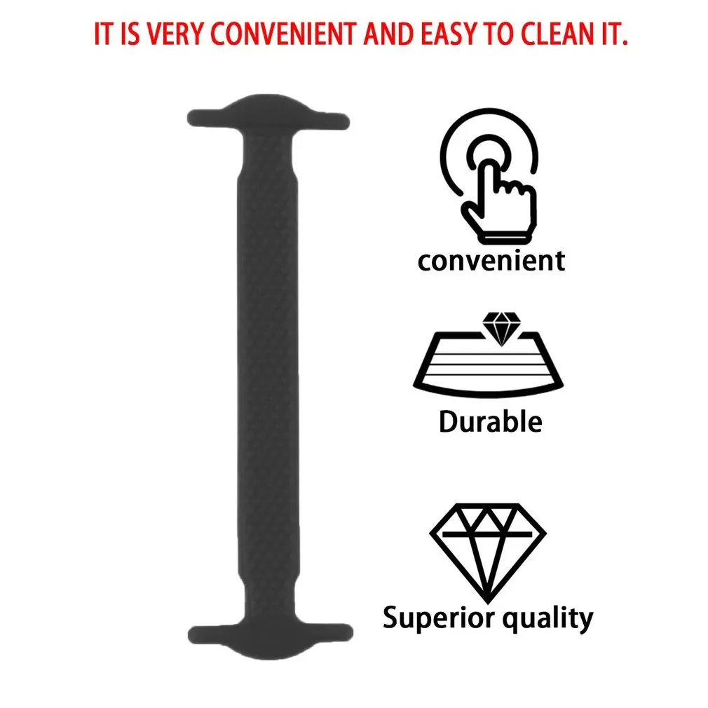 16Pc/Set Novelty Women Men Athletic Running No Tie Shoelaces Elastic Silicone Shoe Lace All Sneakers Fit Strap Worldwide sale