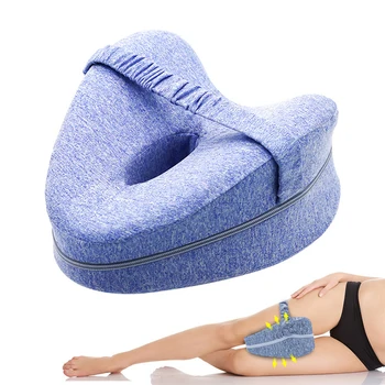 

1PCS Leg Pillow Sleeping Memory Foam Leg Positioner Pillow Knee Support Cushion between the Legs for Hip Pain Sciatica