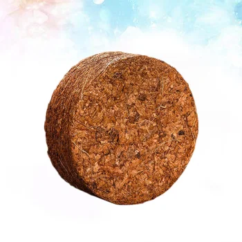

1pc Coconut Fiber Soil Natural Compressed Gardening Supplies for Herbs Flowers