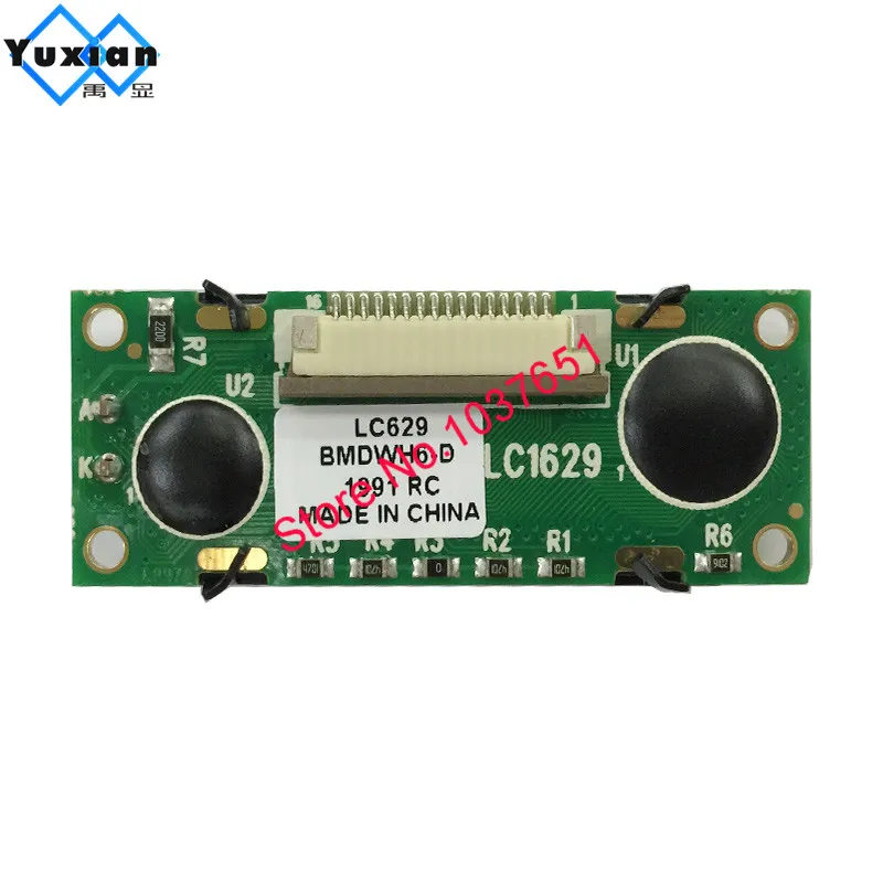 Маленький мини-размер 1602 16*2 модуль ЖК-дисплея синий зеленый LC1629 HD44780 вместо OM16213 FMA16213 LMB162XFW PC1602-K