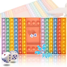 

Giant Pop Its Chess Board Bubble Fidget Squeeze Toy Autism Needs Squishy Stress Reliever Toys Kawaii Adult Child Birthday Gift