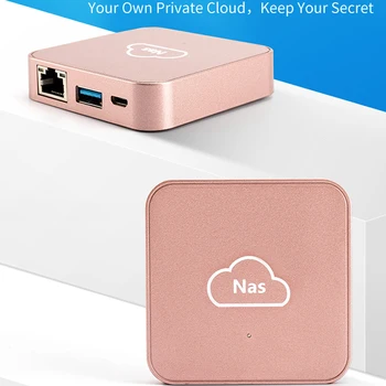 

NAS drive enclosure remote access NAS hard drive case personal cloud Gigabite speed connect to HDD enclosure