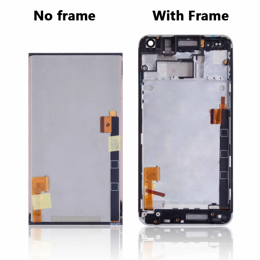 Для HTC One M7 ЖК-дисплей дигитайзер сенсорный экран в сборе запасная часть черный