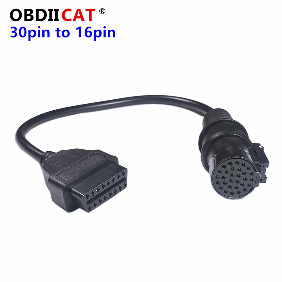 Кабель диагностический 30-контактный разъем OBD2 OBDII | Автомобили и мотоциклы