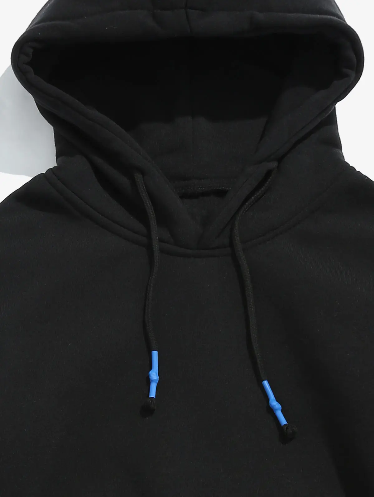ZAFUL Solid Color Pouch Pocket Fleece Hoodie Basic Hooded Sweatshirt Top Simple Style Sweatshirts Autumn Warm Mens Soft Hoodies