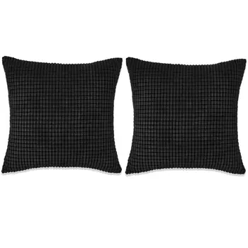 

Vidaxl Kissen-set 2 STK. Velours 60x60 cm Schwarz