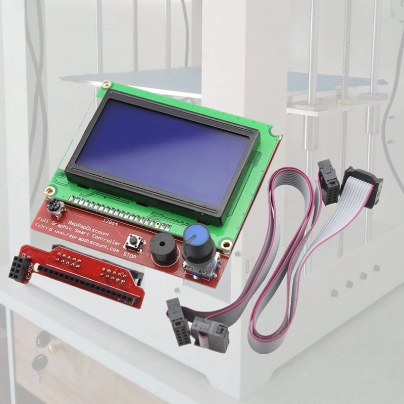 Горячая 12864 lcd Ramps умные части RAMPS 1,4 контрольная панель управления для 3d принтера