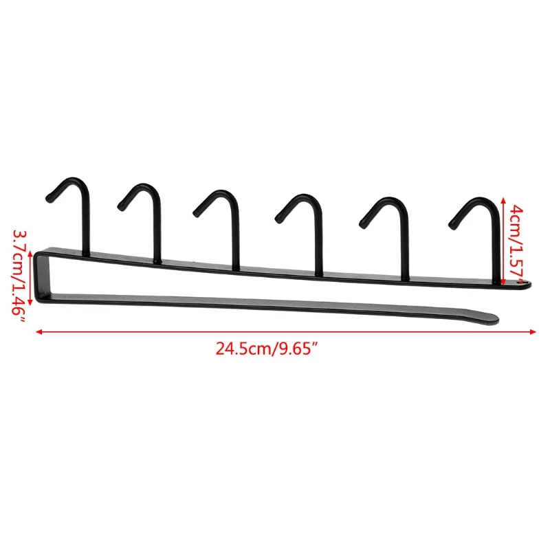 Storage Kitchen Rack Organizer Holder Cabinet Shelf Pantry Wall Pot Pan Mount
