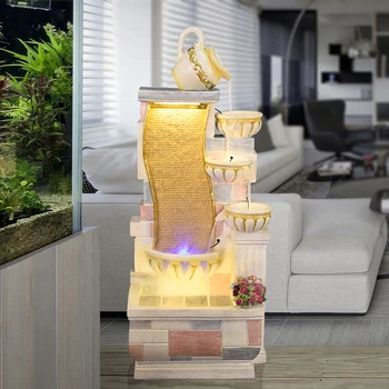 

European Style Fish Pond Home Gardening Decorative Fountain Running Water Home Decorations Ornaments