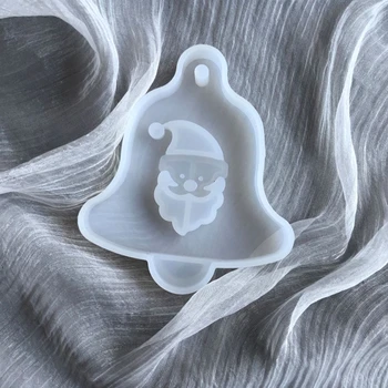 

Christmas Tree Bell Elk Pendant Casting Silicone Mould Crystal Epoxy Resin Mold