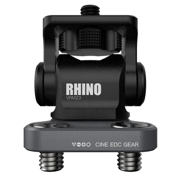 

Vlogger Professional Ballhead Monitor Adapter M3 Wrench Adjustable DSLR Camera Monitor Ballhead 360 Degree Horizontal Rotation
